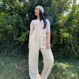 pantalon sunday beige