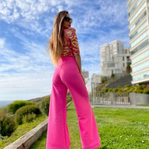 palazzos sofía fucsia