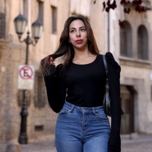 Top Sara Negro