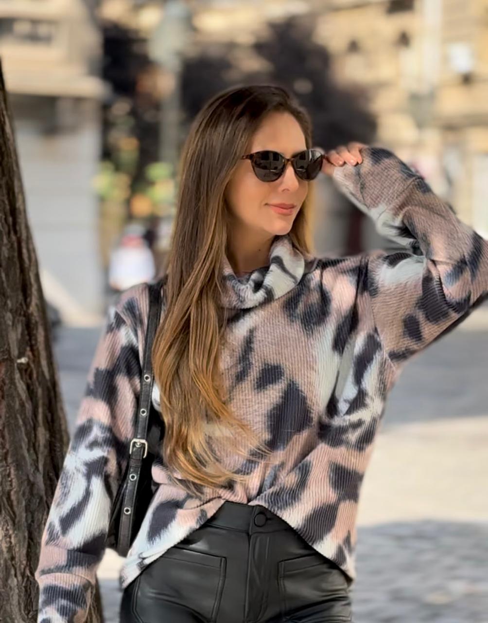 Sweater Cami Zara Print