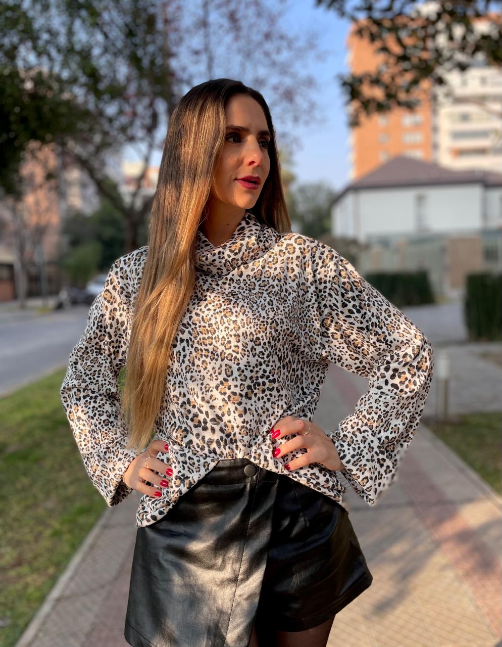 Sweater Cami Leopardo Mini - Imagen 2