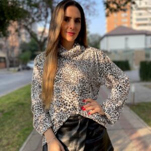Sweater Cami Leopardo Mini