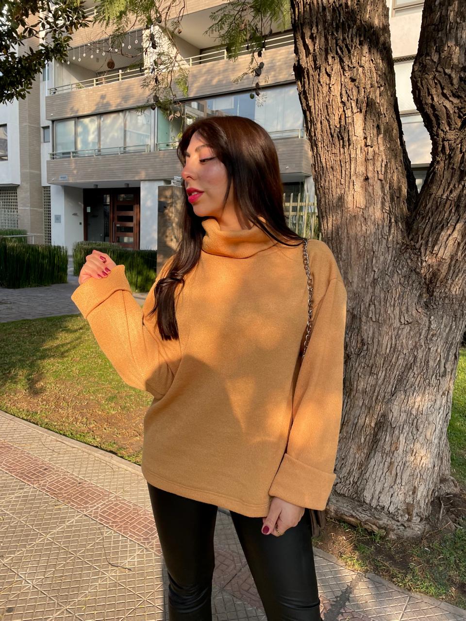 Sweater Cami Mostaza - Imagen 2