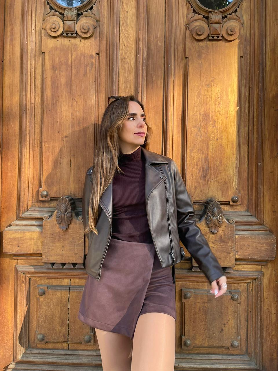 Falda Short Moka