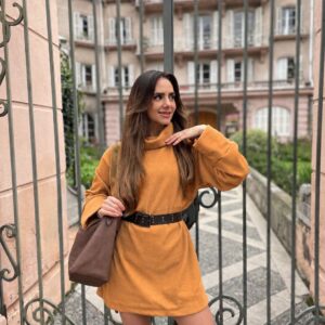 Vestido Ana Mostaza