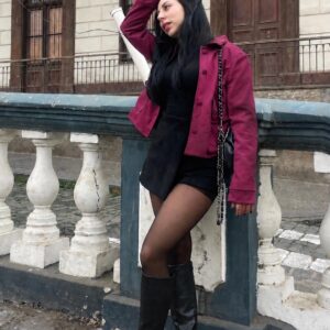 Chaqueta Charlotte Burdeo